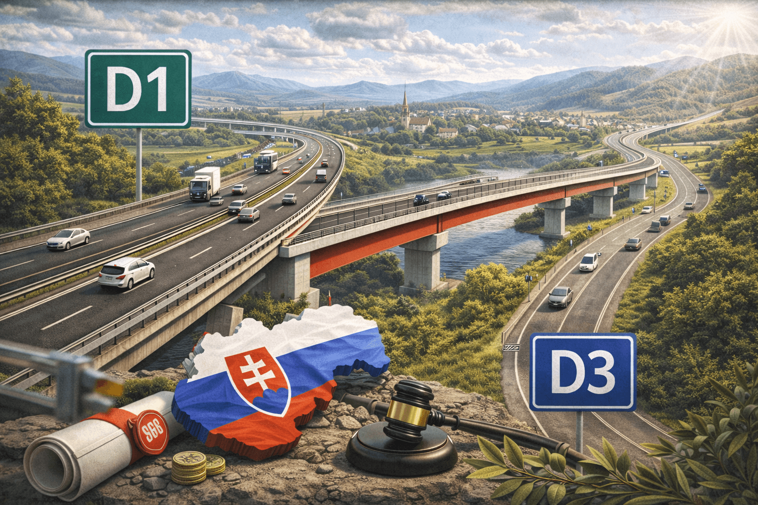 Infraštruktúra a cesty kraja