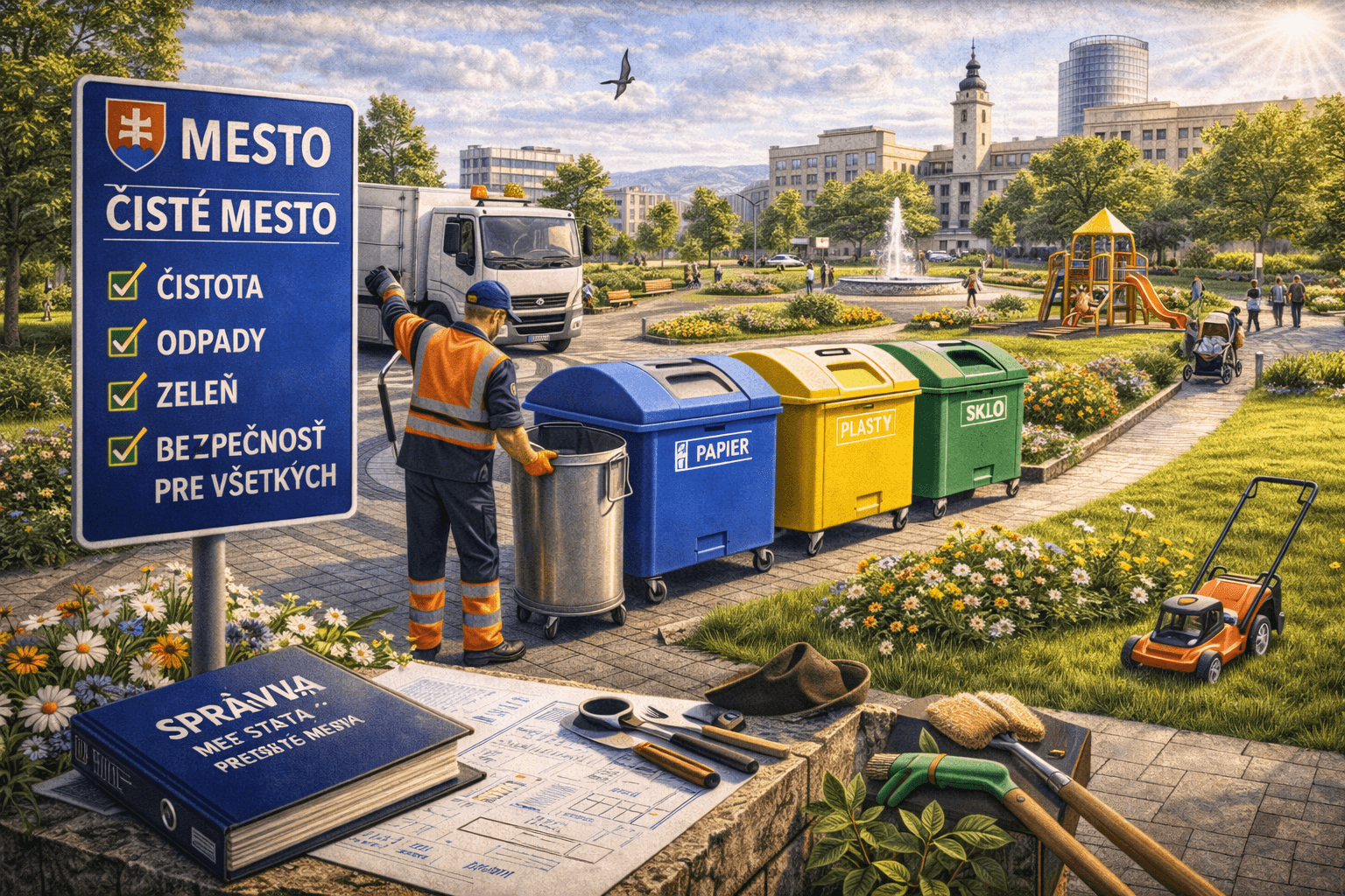Čistota a správa mesta